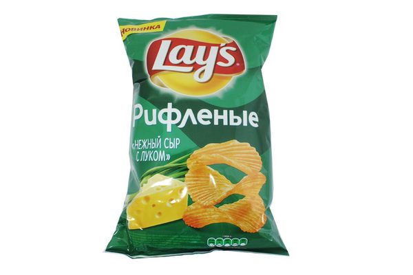 Чипсы "LAY'S" нежный сыр и лук 150г