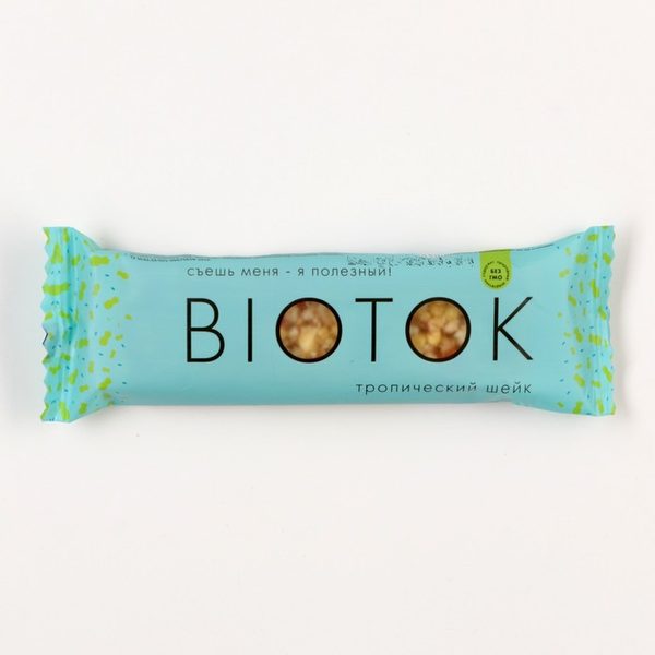 Батончик "Biotok" Виталад Тропический шейк 30г