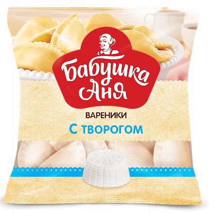 Вареники «Бабушка Аня» с творогом 430 г