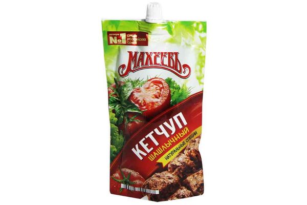 Кетчуп "Махеевъ шашлычны" з доз. Дой-пак 300г