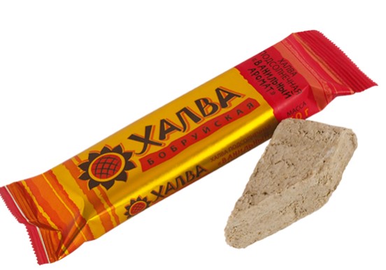 Халва Подсолнечная ванильный аромат бат 60г