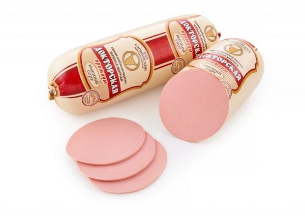 Колбаса вареная Докторская премиум в/с 500г