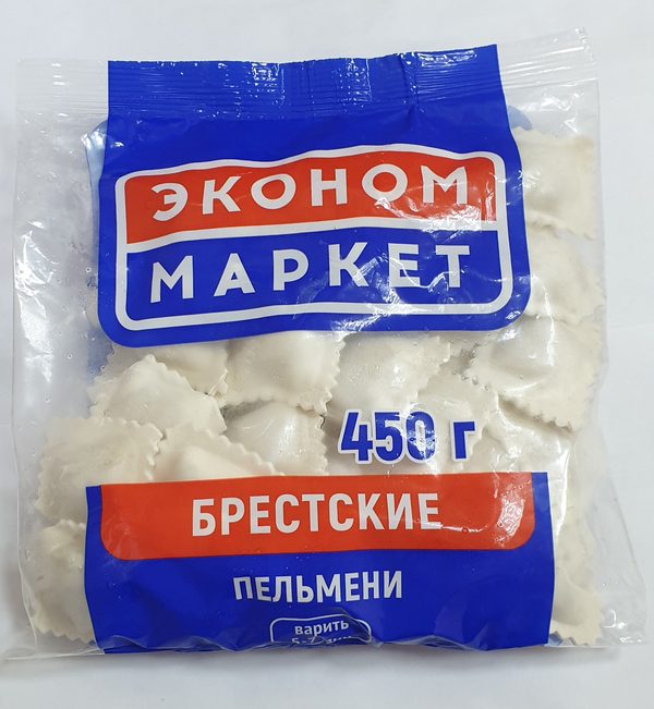 Пельмени «Эконом Маркет» Брестские, 450 г