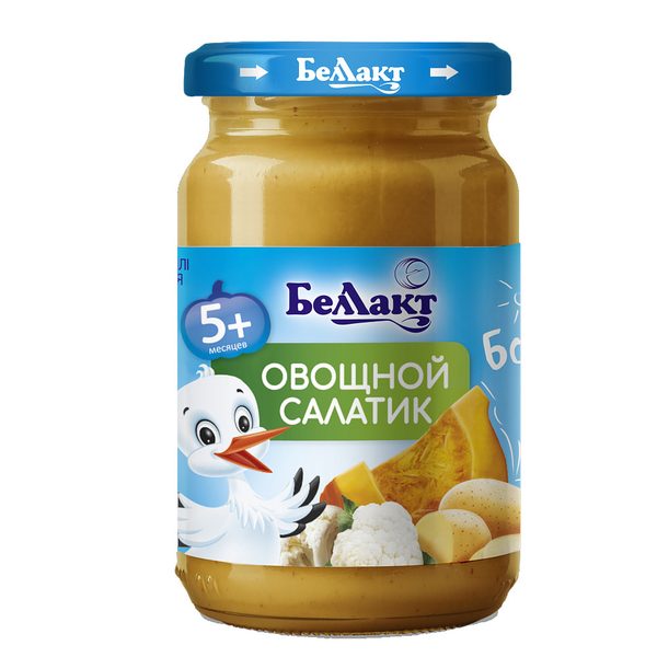 Пюре Беллакт из цветной капусты картофеля и тыквы для д/пт 170г