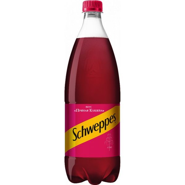 Напиток б/а газ. "Швепс" пряная клюква 1л