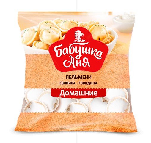 Пельмени «Бабушка Аня» Домашние, 430г