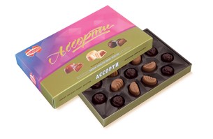 Набор шоколадных конфет Ассорти 190г