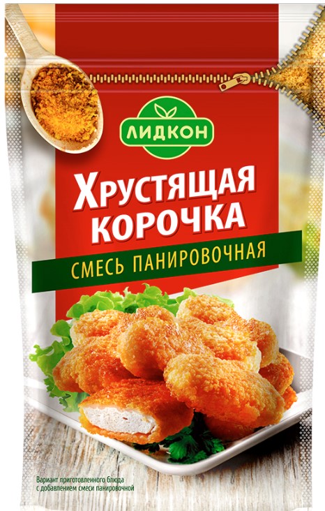 Смесь панировочная Хрустящая корочка универсальная со специями 100г