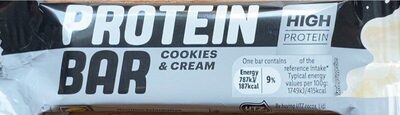 Protein Bar Cookie & Cream Flavour
