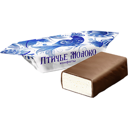 Конфеты глазированные Птичье молоко сливочное 38г