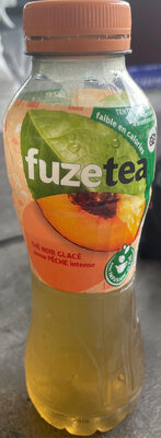 Thé noir glacé saveur pêche intense