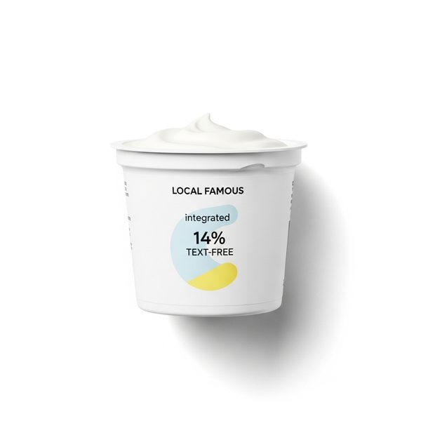 Сметана Местное известное 14% стак
