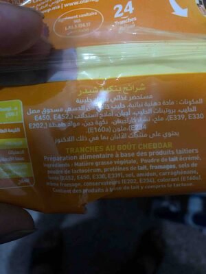 Tranches Au Goût Cheddar