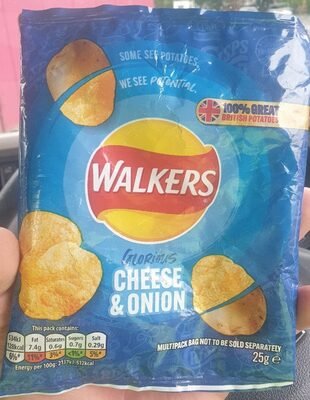 Cheese & Onion Flavour Potato Crisps