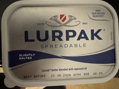 Spreadable Slightly Salted