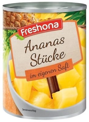 Ananas. Stücke