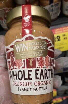 Crunchy Organic Peanut Butter
