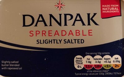 Danpak Spreadable Slightly Salted