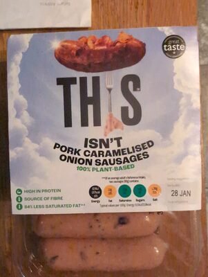 Caramelised Onion Sausages