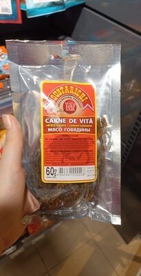 Carne de vită sărată uscată