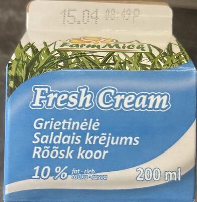 Freah Cream 10%