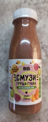 Смузи «Груша-Гуава» на яблочном соке