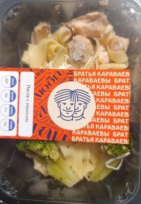 Паста с лососем