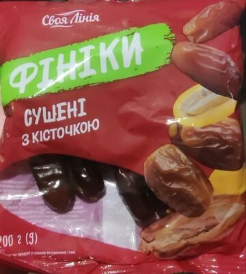 Финики сушеные с косточкой