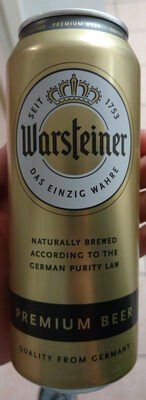 Warsteiner Premium beer