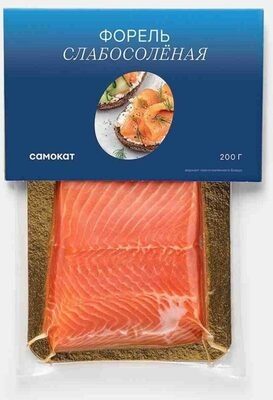 Форель слабосолёная