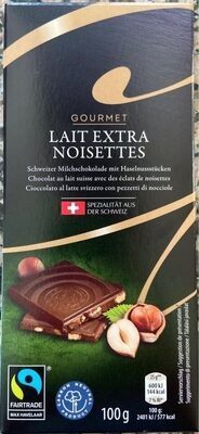 Lait extra noisettes
