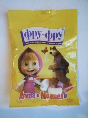 Фру-Фру — жевательный мармелад Маша и Медведь