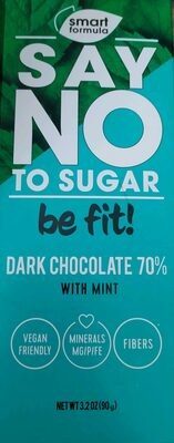 Dark chocolate 70% Mint