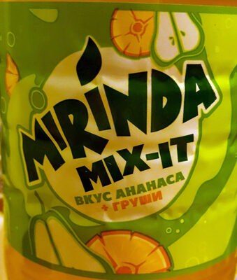 Mirinda Mix-It вкус ананаса + груши