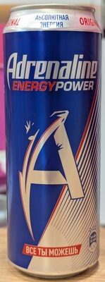 Напиток безалкогольный тонизирующий газированный «Адреналин игровая энергия» («ADRENALINE GAME FUEL»)
