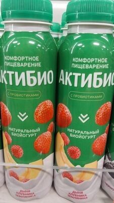 Биойогурт дыня клубника земляника