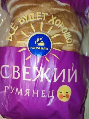 Батон свежий румянец