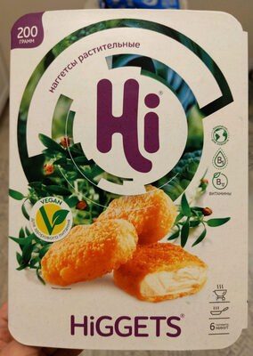 HiGGETS наггетсы растительные