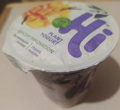 Plant yogurt манго, мюсли