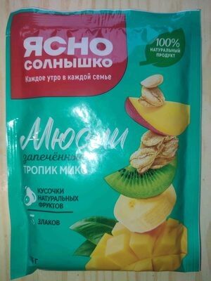 Мюсли запечённые тропик микс
