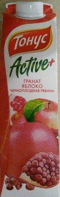 Нектар из яблок, граната и черноплодной рябины для детского питания