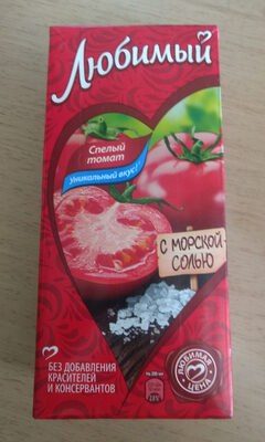Сок томатный "спелый томат"