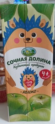 сок Сочная долина яблоко