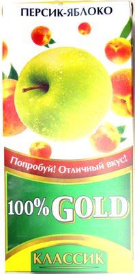 gold персик-яблоко