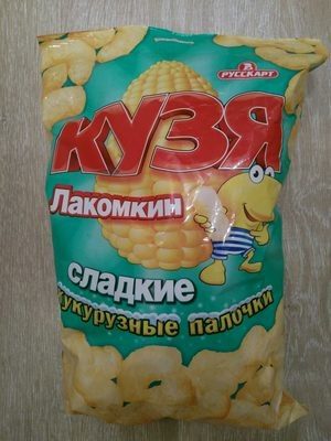 кукурузные палочки кузя большие коробка в загашнике
