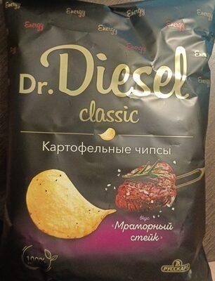 Чипсы со вкусом "мраморный стейк"