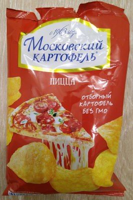 Картофель хрустящий "Со вкусом пиццы"