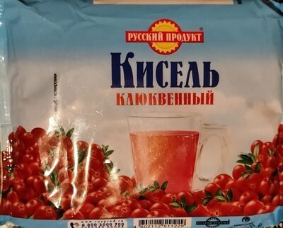 кисель клюквенный