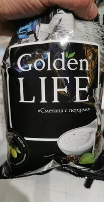 Чипсы Golden сметана с перцем