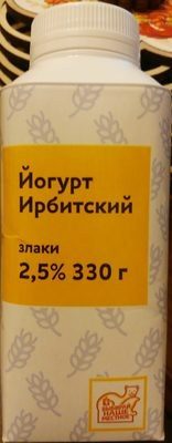 Йогурт злаки